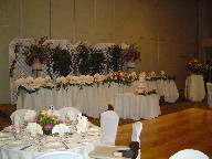 Head table decorations