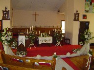 Altar arrangements and decorations